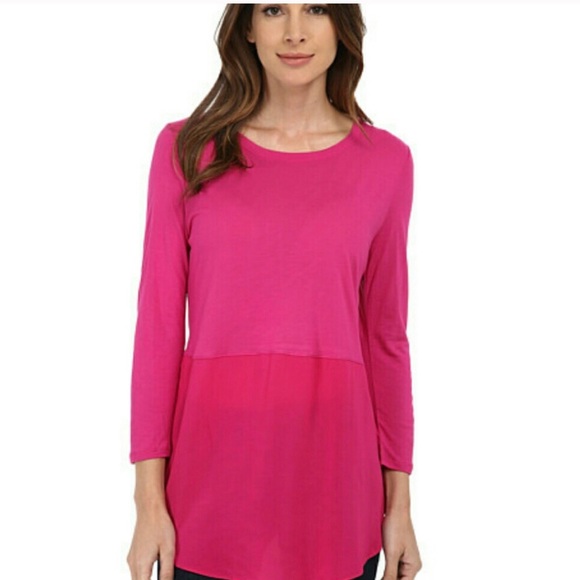 Vince Camuto Ruby Pink Blouse. Never worn - Picture 2 of 5